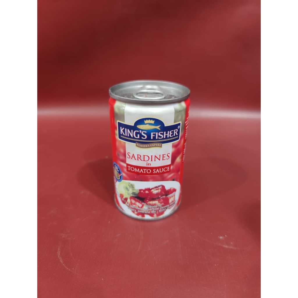 

Kings Fisher Sardines in Tomato Sauce 155gr