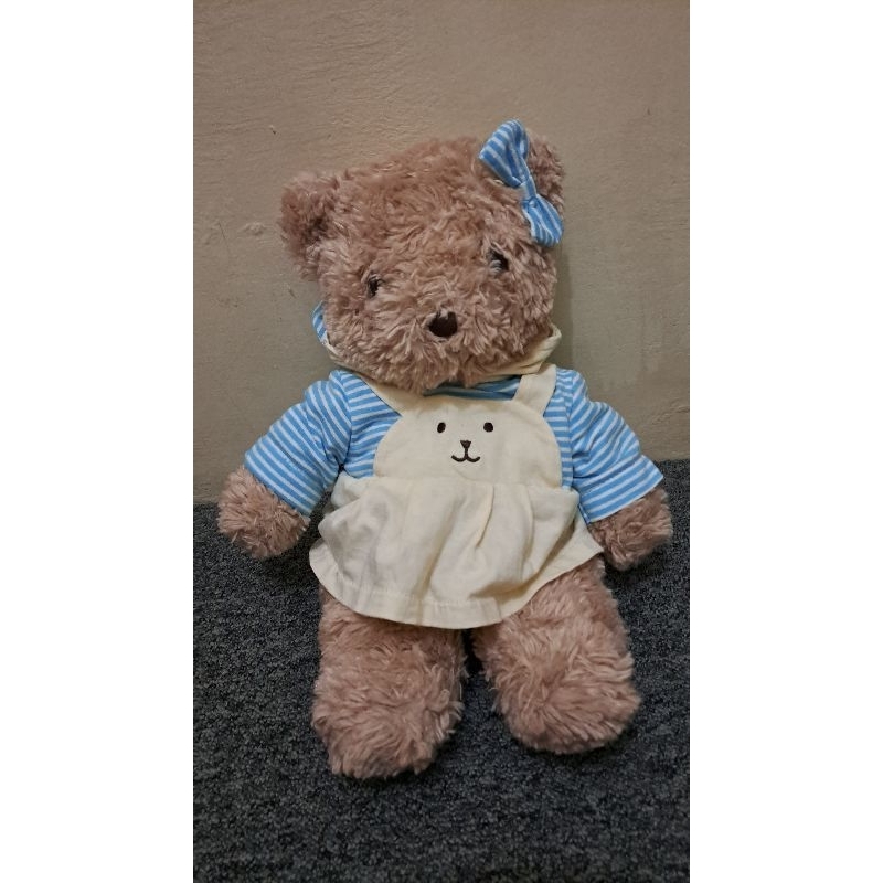 teddy house original + set baju