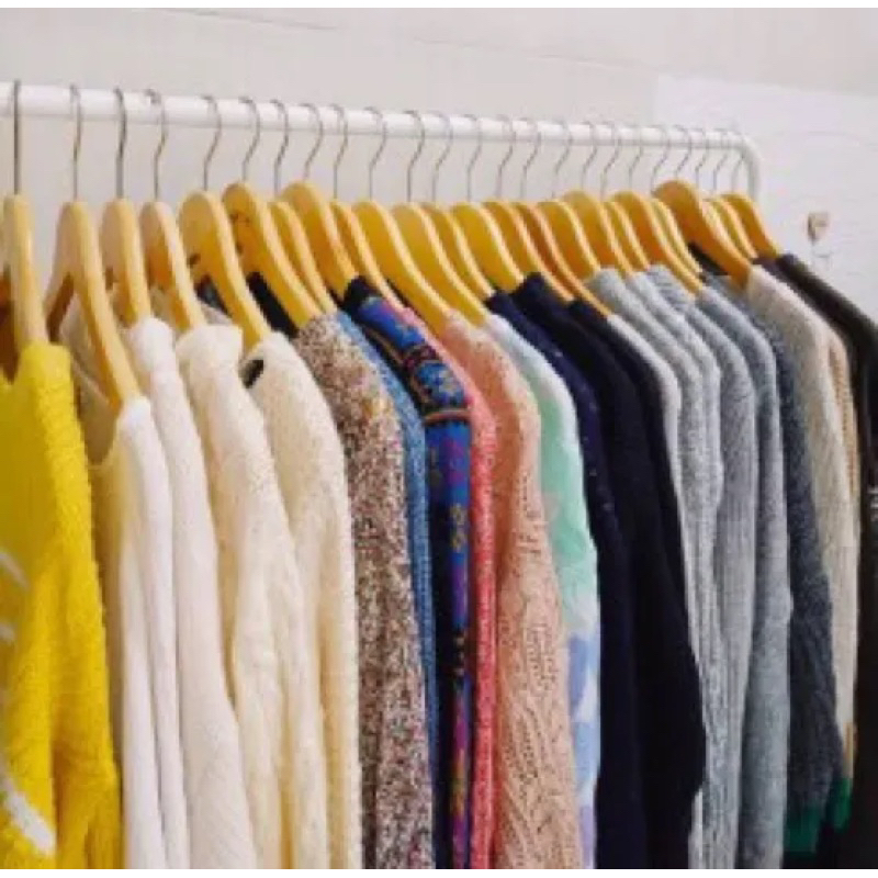 Paket Usaha Thrift/Preloved Baju Cardigan Outer Rajut Sweater