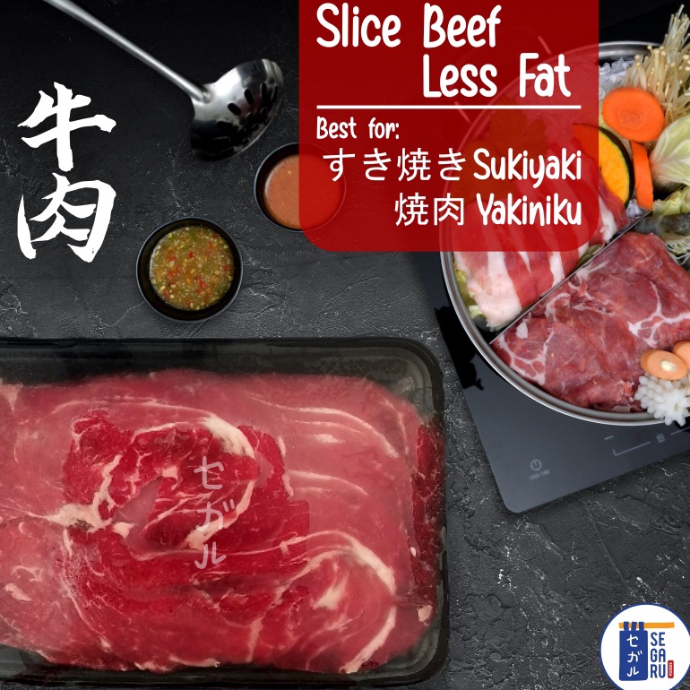 

NTXT9481 Stok terbaru Sukiyaki Yakiniku Sliced Beef - Sedikit Lemak