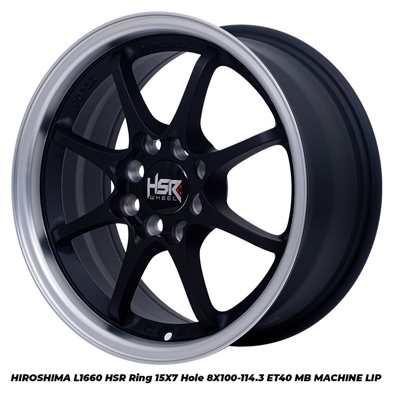 Velg CE28 HSR R15" Mobil Brio / Avega / Agya / Avanza / Dtsun / Dlln