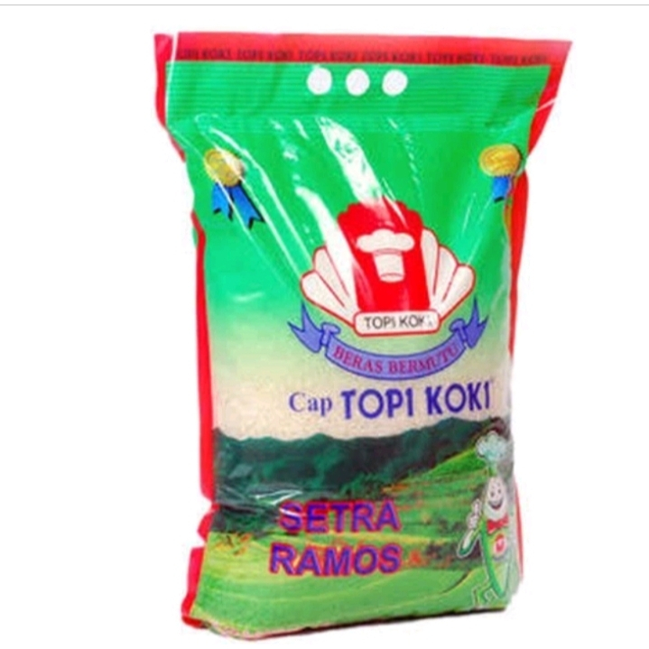 

BERAS PREMIUM TOPI KOKI HIJAU 5KG