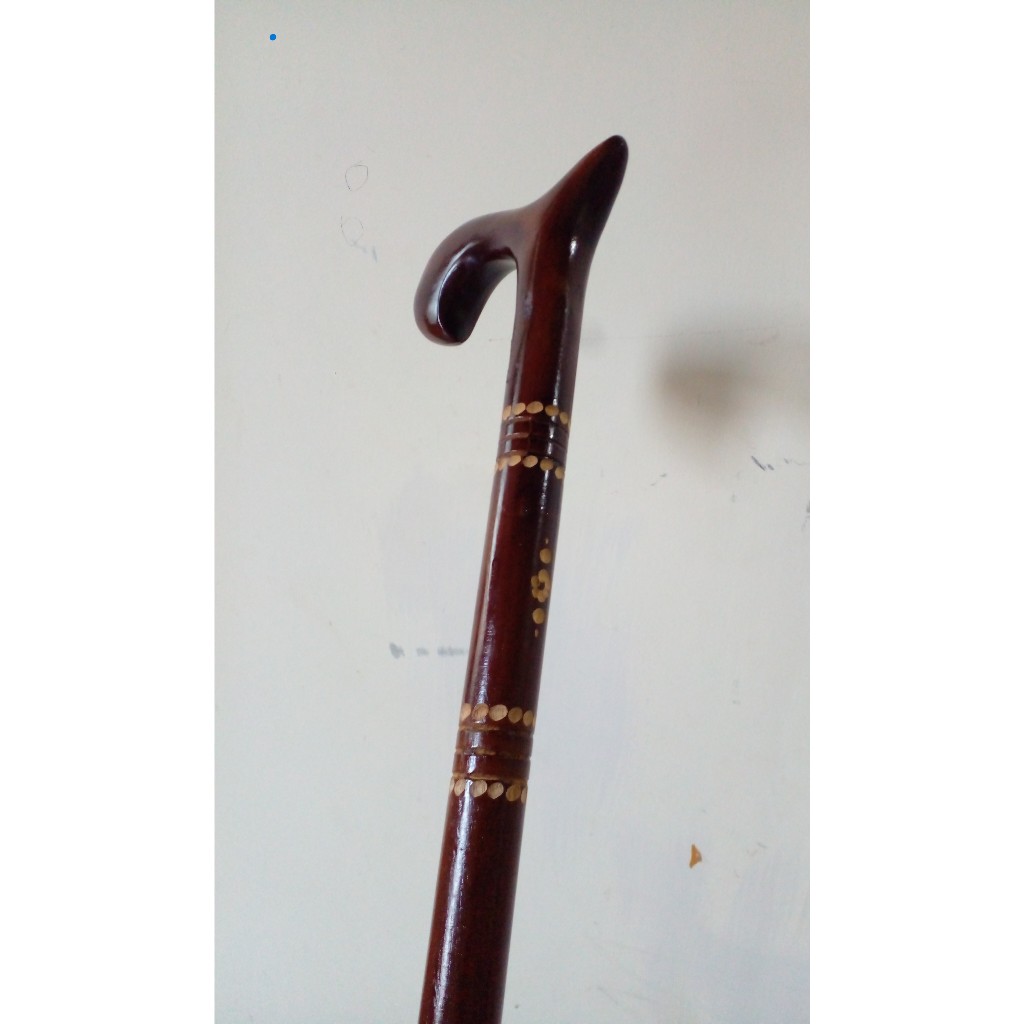 TERMURAH Tongkat Jalan Kayu Jati Asli / Tongkat Kayu / Tongkat Jalan / Tongkat 1 Kaki / Tongkat Ukir