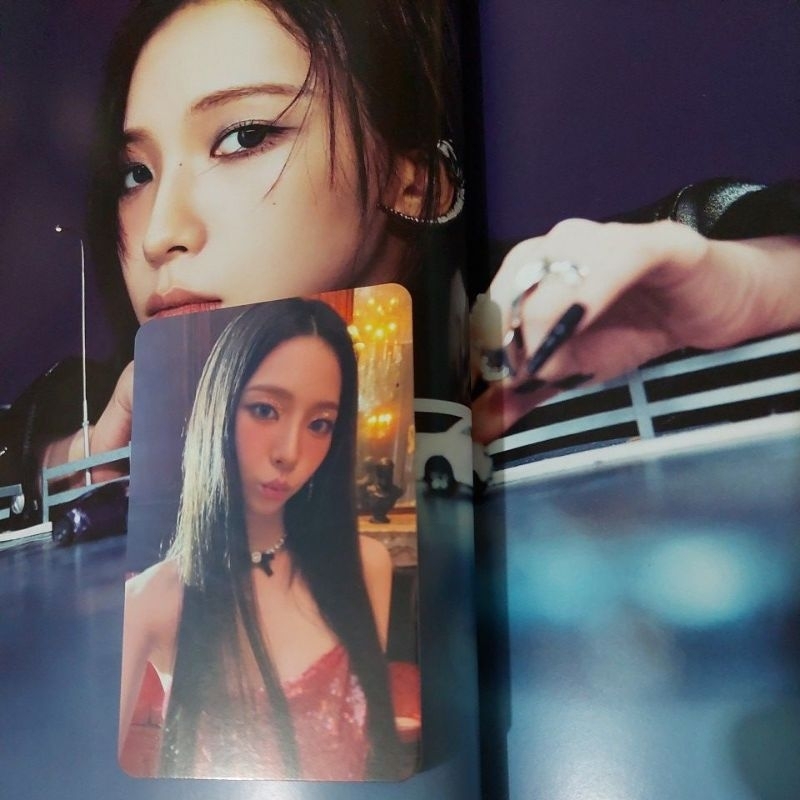 Aespa DRAMA 4th Mini Album Official Karina Photocard ( Sequence Version )