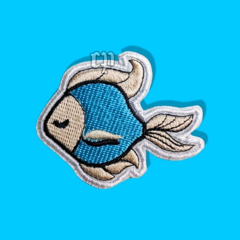 Clothes Patch - Patch Bordir Ikan