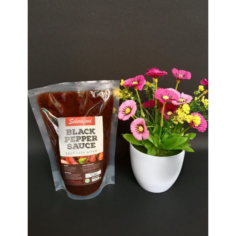 

[VJP67] Black Pepper Sauce - Saus Lada Hitam Selerafood 500 gr/Pack 39