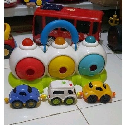 Garasi ELC Whizz World warna putih