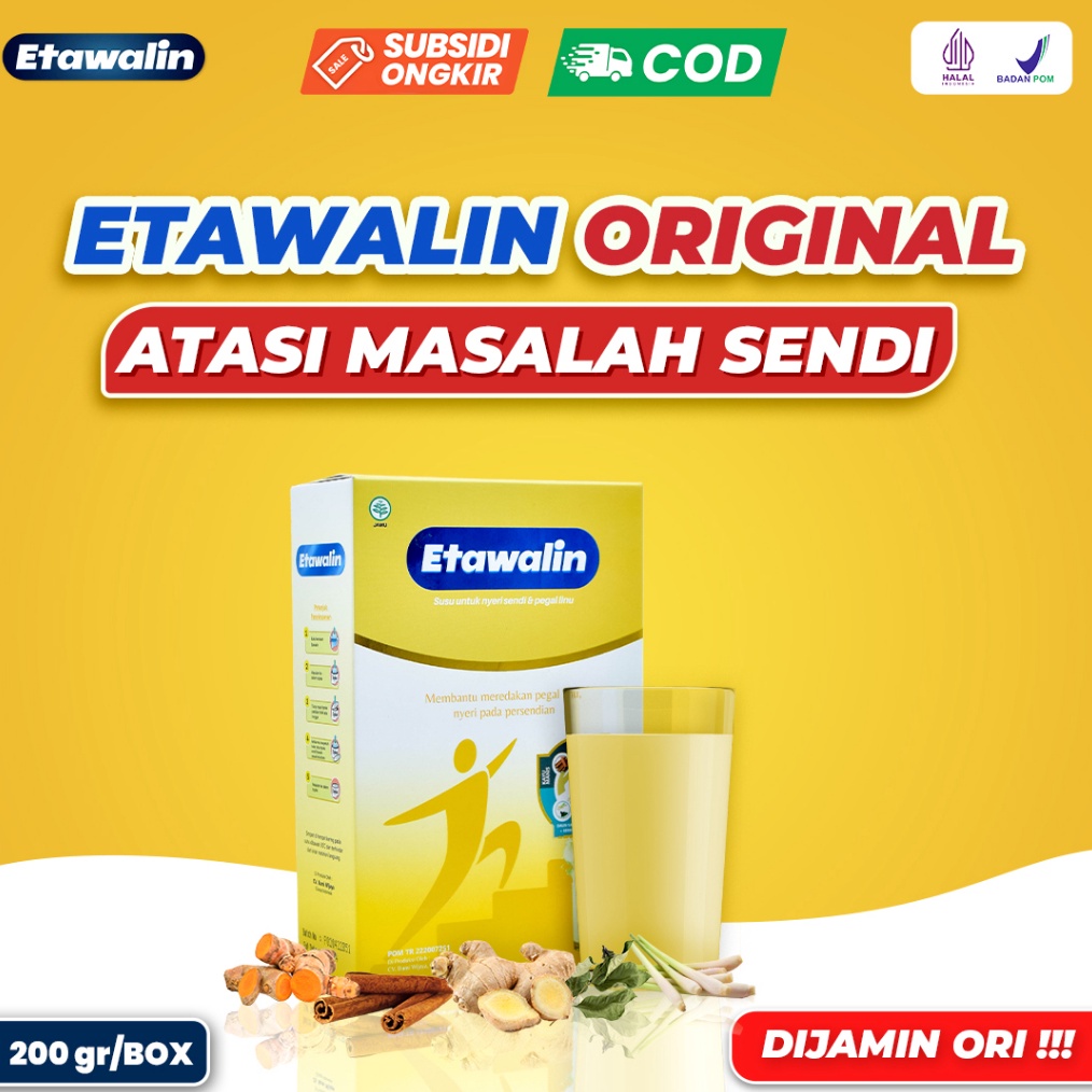 

Terbaik ETAWALIN - Susu Kambing Asam Urat Atasi Nyeri Sendi Tingkatkan Kepadatan Dan Kesehatan Tulang 200g serbuuu !