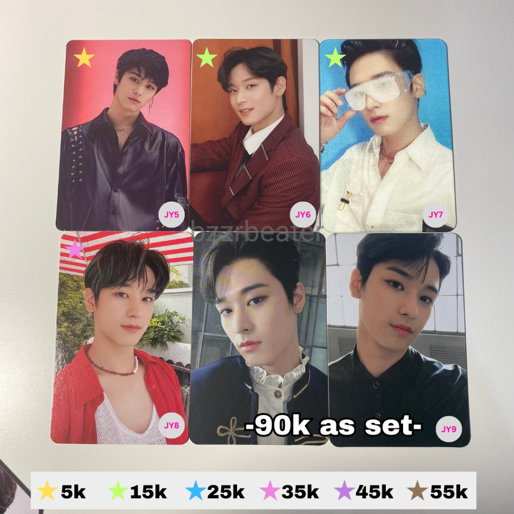 [Juyeon - The Boyz] photocard pc trading card lenti fankit 2nd gen thrilling thrill ride