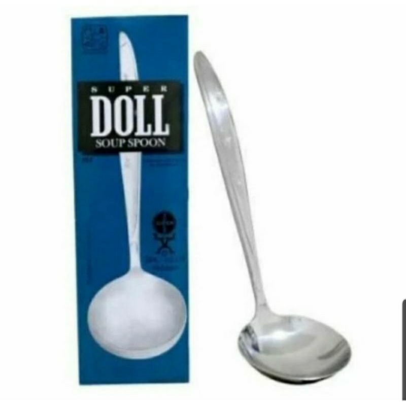 SENDOK SAYUR SUPER DOLL / IRUS CENTONG KUAH SUP SUPER DOLL ORIGINAL