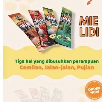 

MIE LIDI JAGI 1 PACK ISI 25 PCS BISA REQUEST RASA