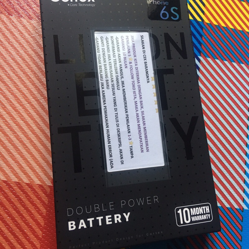 batre iphone 6s cortex