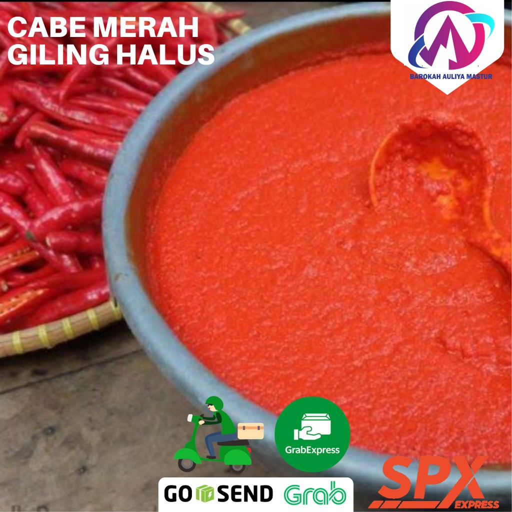 

Cabe Merah Giling Halus 250 Gram Lado Merah Giliang Halus Bumbu Dapur BAM Pasar Online Murah Padang