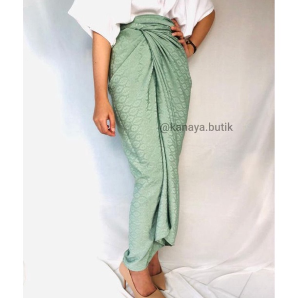 Terkini Grosir Rok lilit polos // rok serut // kain lilit polos // kain dobi timbul // viscose // ro