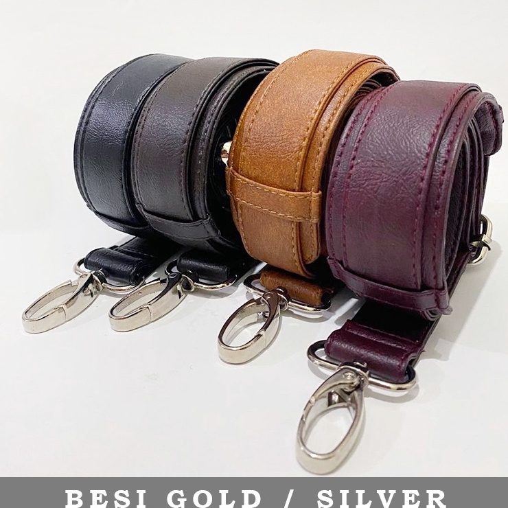 TALI PANJANG TAS SELEMPANG PREMIUM KULIT SINTETIS