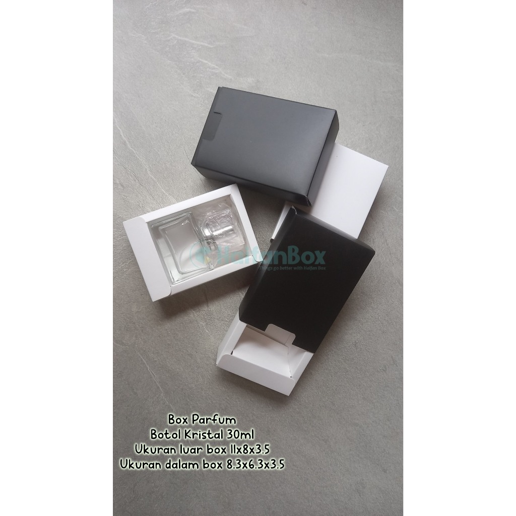 

Box Parfum Botol Kristal 30ml Kemasan Perfume