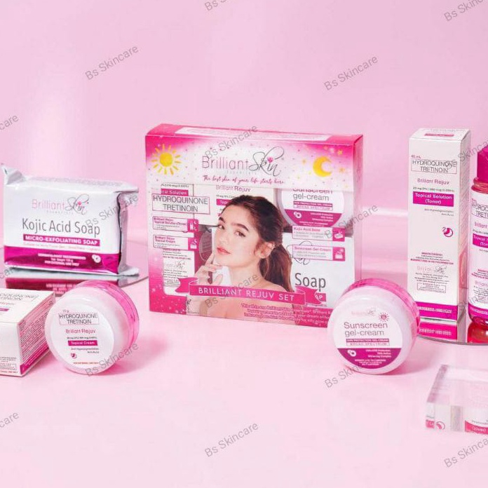 RWPP4809 Stok terbaru BRILLIANT REJUVENATING SET SKINCARE BRILIANT SKIN CARE
