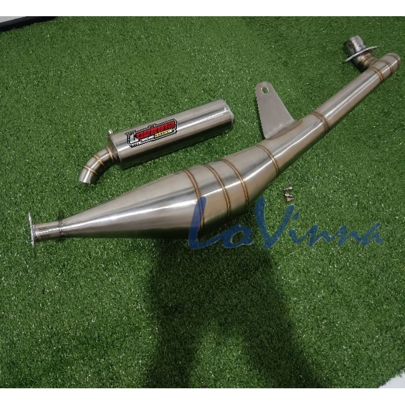 Knalpot Racing Suzuki Bravo Rc100