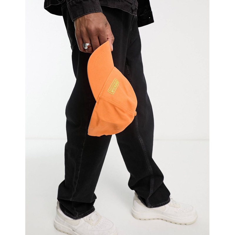 Barbour International Cap In Orange Originals