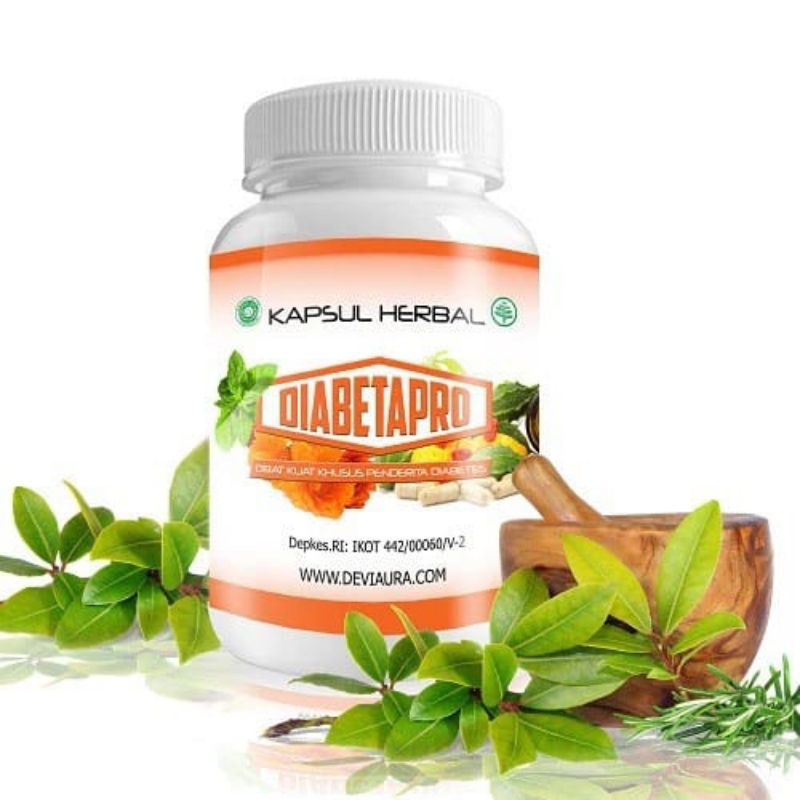 Obat Diabetapro Asli 100% Original Diabetes - Obat Herbal Untuk Pria, Tahan Lama