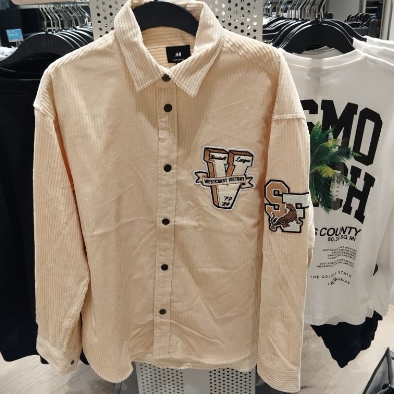 Kemeja Corduroy H&M Man Jastip
