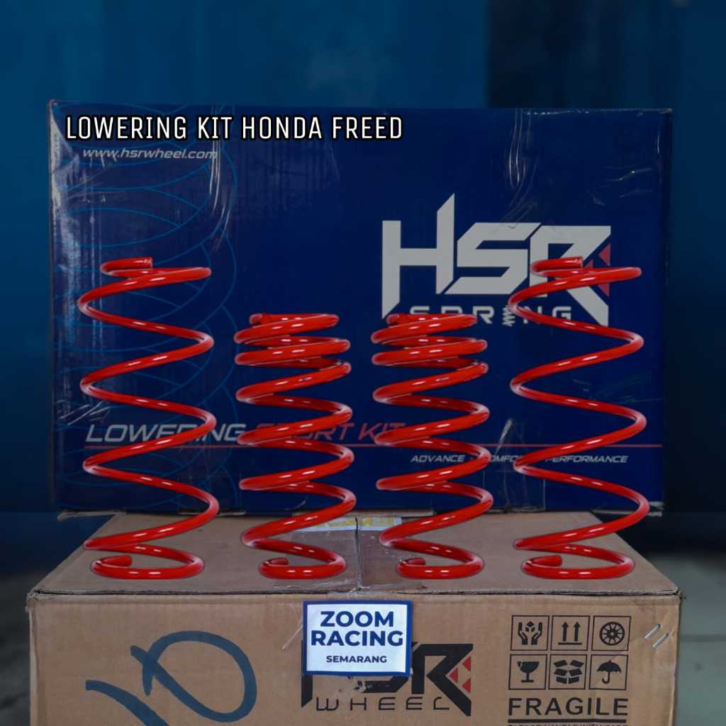 Lowering Kit HSR Honda Freed Per Ceper Mobil Freed ( Fitmen 2/3 Jari )