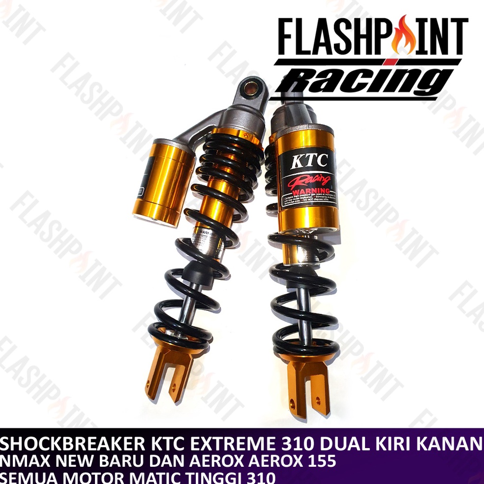 SALE TERBATAS (BISA COD) SHOCKBREAKER TABUNG KTC MODEL AEROX AEROX 155 NMAX NEW 150 AEROX HITAM BLAC