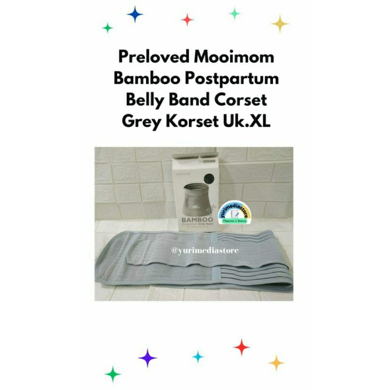 Preloved Mooimom Bamboo Postpartum Belly Band Corset XL