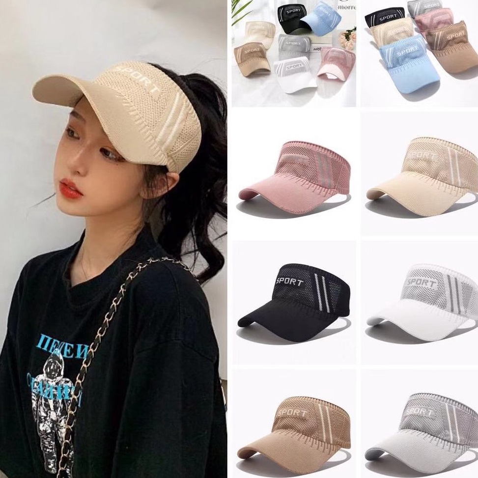 Topi Baseball Pelindung Matahari Sport Gaya untuk Pria / Wanita/Fashion Topi