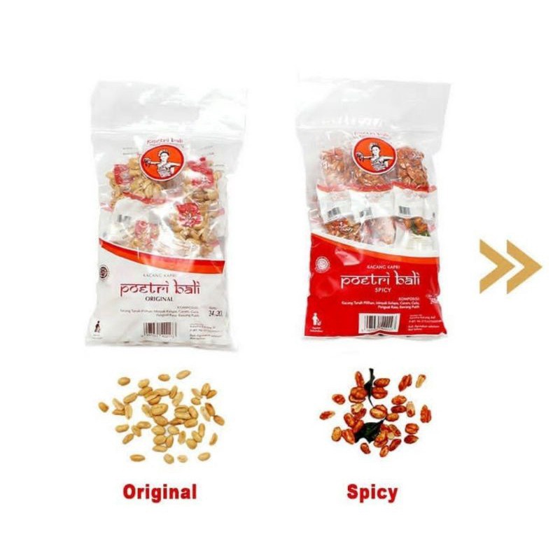 

12.12 ✨Promo✨ kacang bali kapri 1 pack 20gr x 24pcs (480gr) 