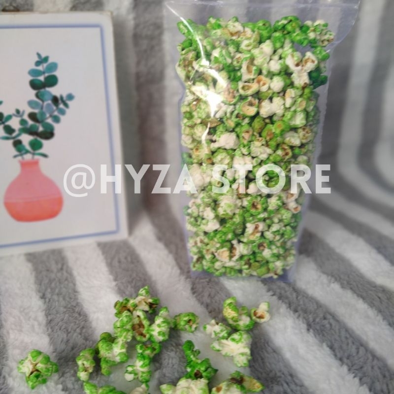 

Hyza PopCorn Cemilan Murah Berkualitas Rasa Pandan 60gr