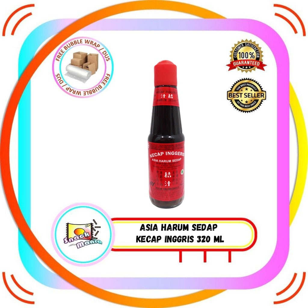 

Kecap Saus Inggris Asia Harum Sedap ~ 320 ml