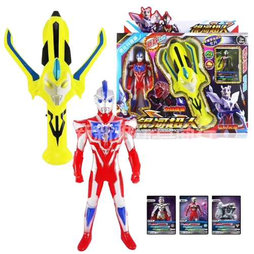 MAINAN ANAK ROBOT Figure SUPER HERO ULTRAMAN  BO Ultra Series Ultraman Geed Mebius ZERO Z GEED RIBUT