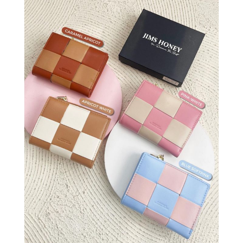 Free Box Olla Wallet Jims Honey Dompet Kecil Lipat Wanita Import