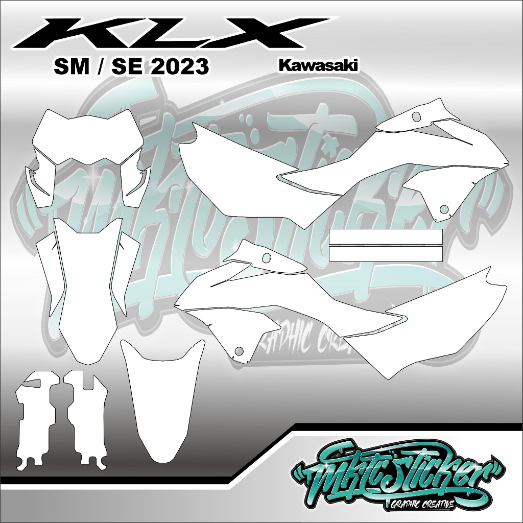 JUAL POLA DECAL KLX 150 SM SE 2023