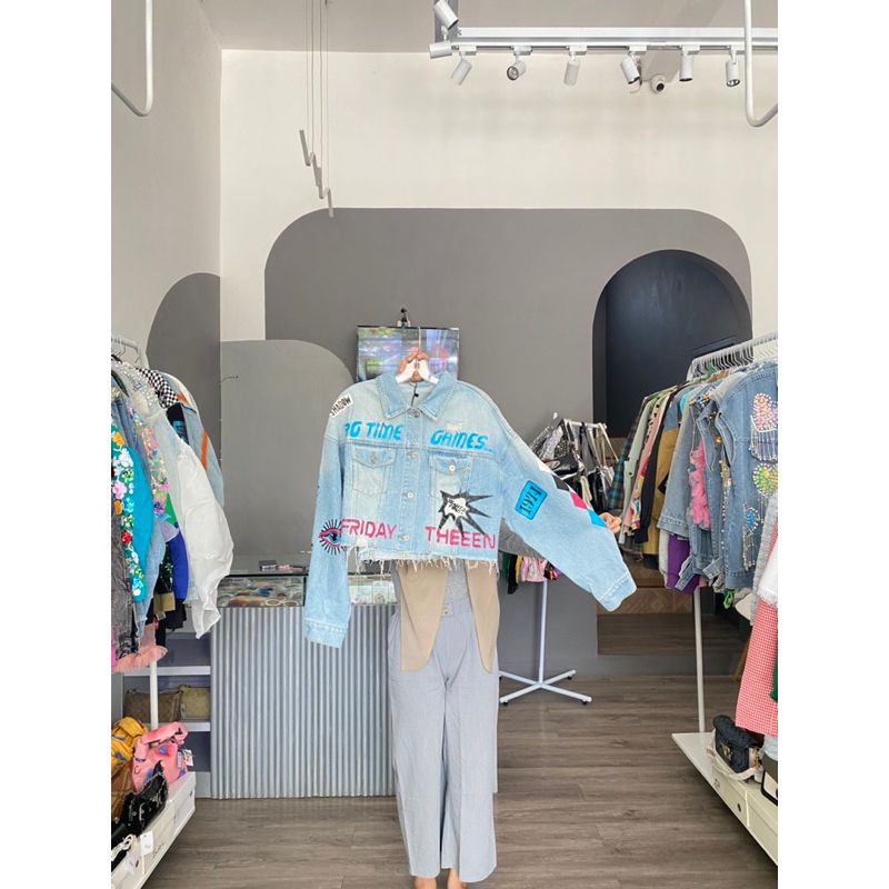 jaket jins import china