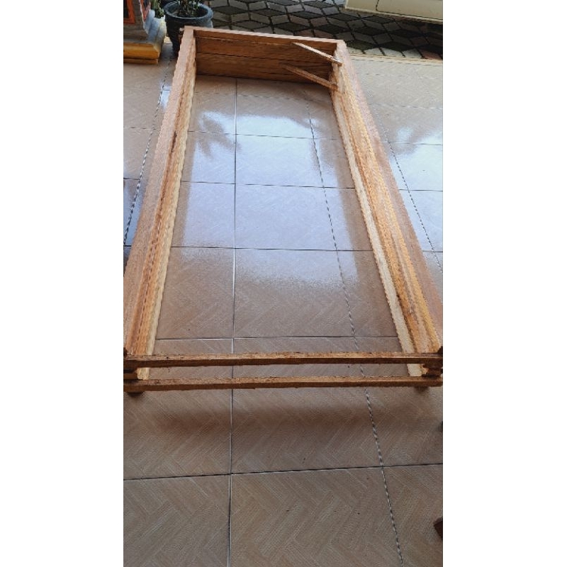 kusen pintu bahan kayu jati