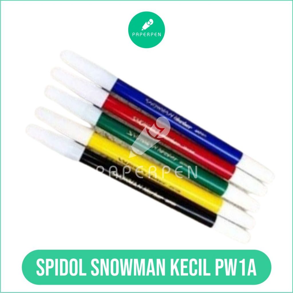 

SPIDOL SNOWMAN KECIL PW1A/SPIDOL WARNA