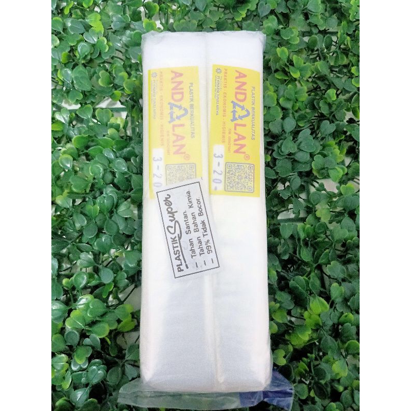 [2pack] Plastik Es Lilin 3x20