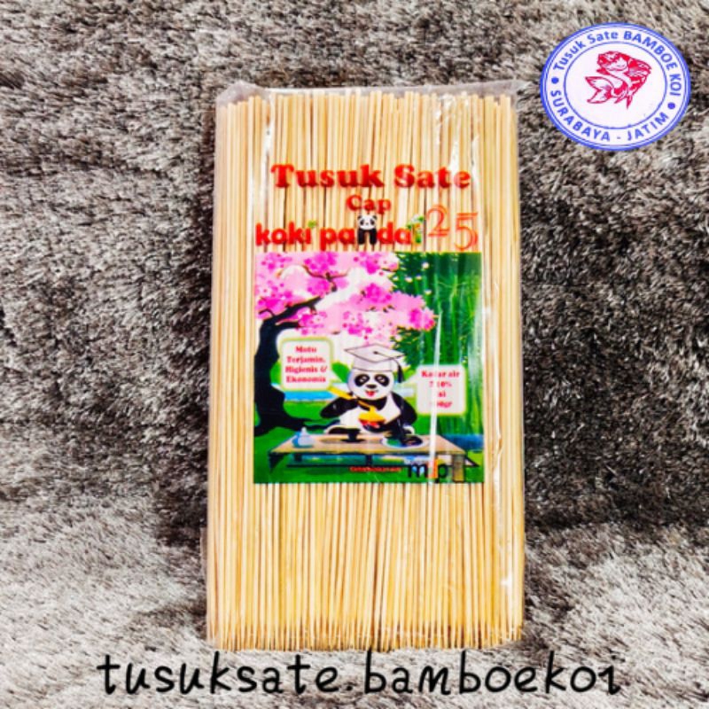 TUSUK SATE IMPORT KOKI PANDA 500gr 20cm, 22cm & 23cm