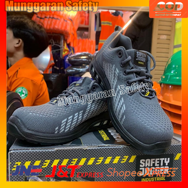 Sepatu Safety Jogger Fitz Grey Original - Safety Shoes Jogger Fitz Grey Original