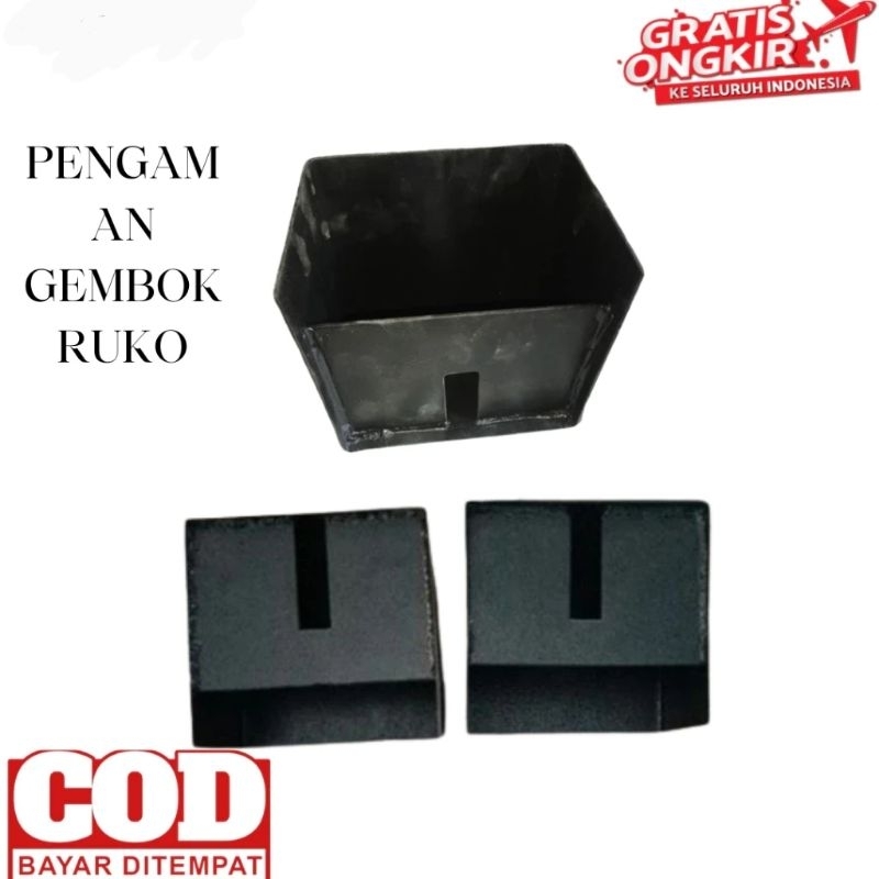 PENGAMAN GEMBOK ANTI MALING / BOX PENGAMAN FOLDING GATE / KUNCI GEMBOK / KUNCI GEMBOK ANTI MALING / 