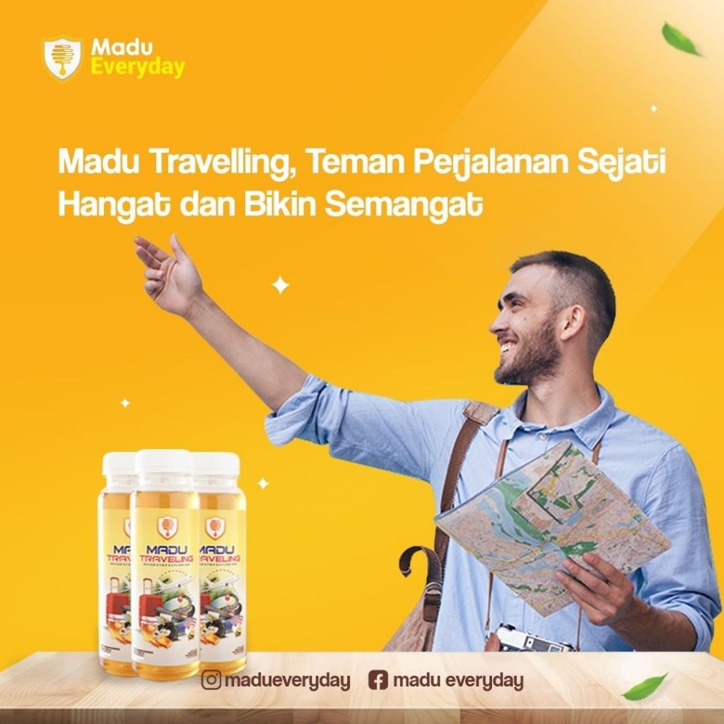 

MADU TRAVELING - MADU UNTUK PERJALANAN