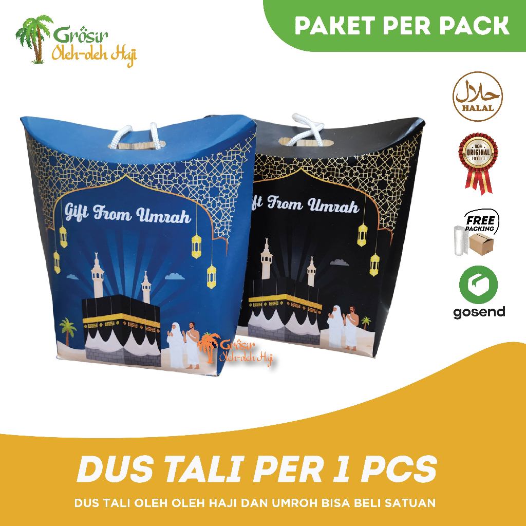 

Dus Tali Paperbag Kosong Unik Oleh Oleh Haji dan Umroh bisa Beli Satuan