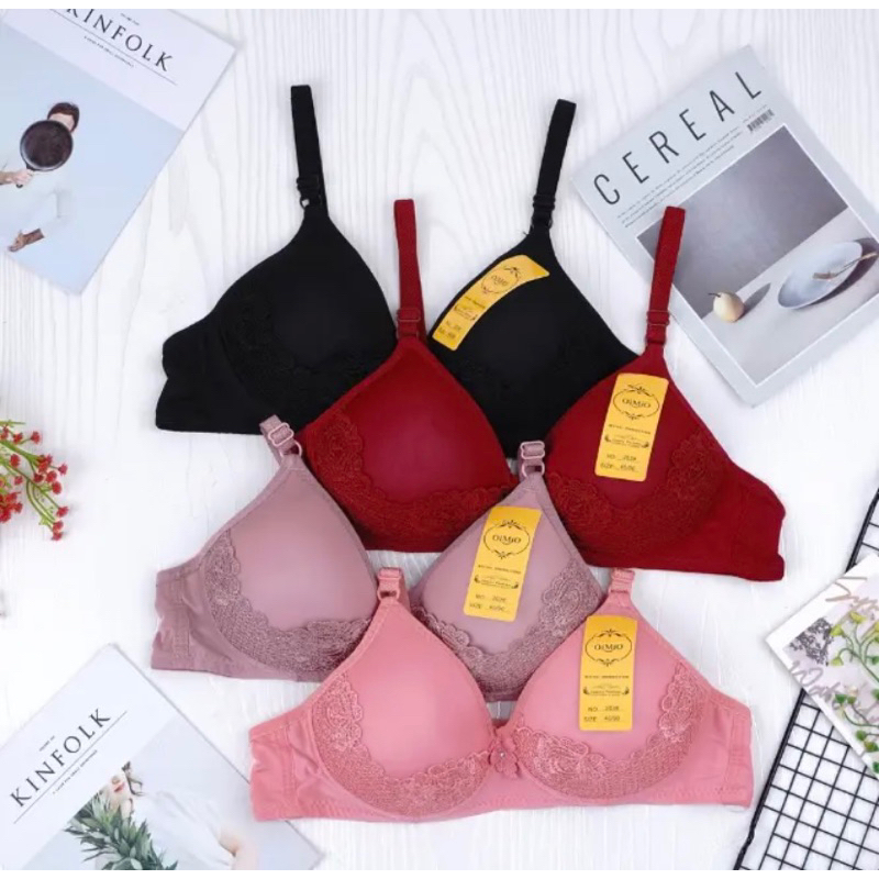 (3 Pcs) CUCI GUDANG - OBRAL BRA / BH BUSA WANITA DEWASA/REMAJA CUP B