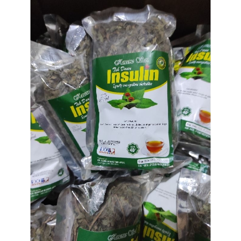 

TEH DAUN INSULIN KENCONO SARI UNTUK PENURUN KADAR GULA DARAH DIABETES KENCING MANIS