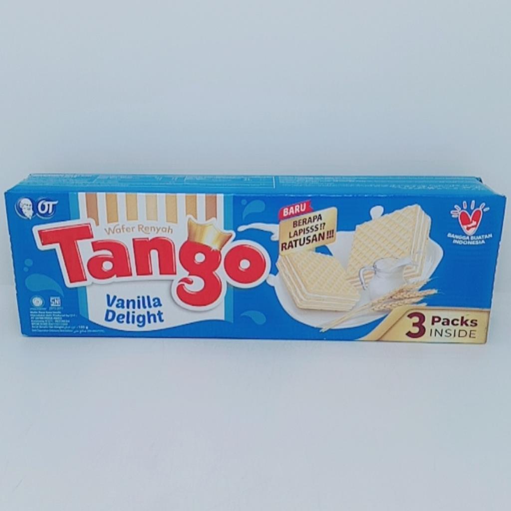 

Wafer renyah Tango Vanilla Delight 133 gram