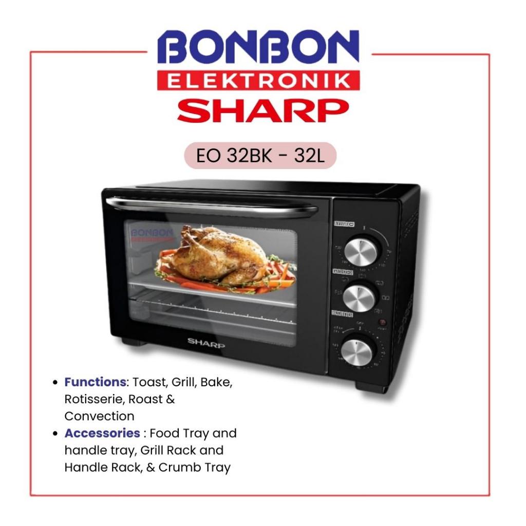 SHARP Oven Listrik EO 32BK / EO-32BK / EO32BK 32 Liter