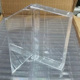 Sepaket isi 20 pcs casing Mika kaset tanpa kaki kondisi baru