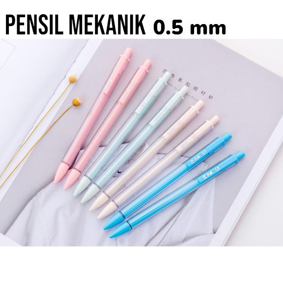 

Pensil Mekanik 0.5 mm Pensil Slim Minimalis Otomatis Bentuk Hexagonal Ukuran 0.5mm Pensil Mekanik Warna Transparan Simple Untuk Stationery Sekolah